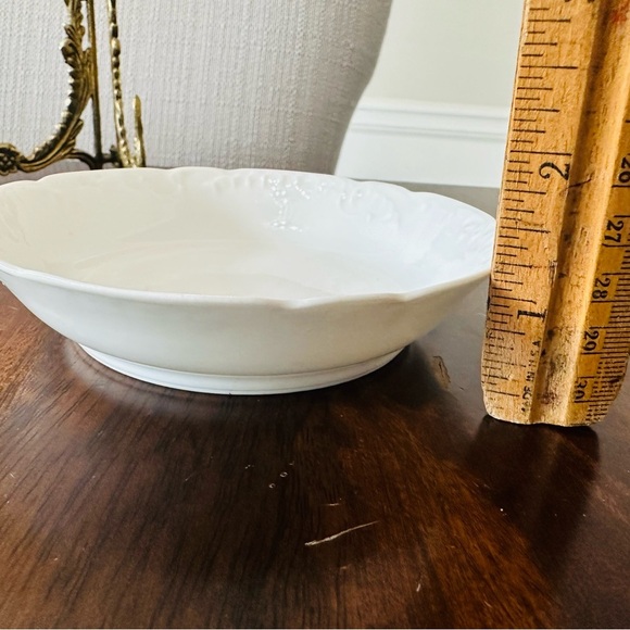 Set of 4 Haviland France Ranson White Fruit/Berry Bowls 5" - Picture 9 of 9